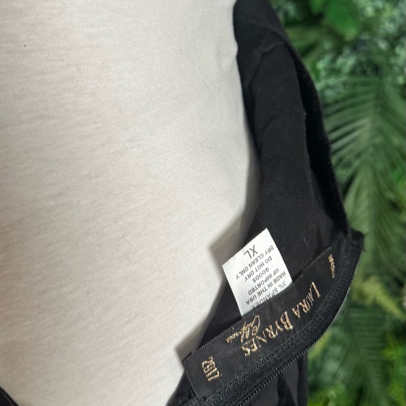 Pinup Couture Black, Velvet Flocked Harlequin, Mermaid Pencil Skirt - Picture 4 of 6